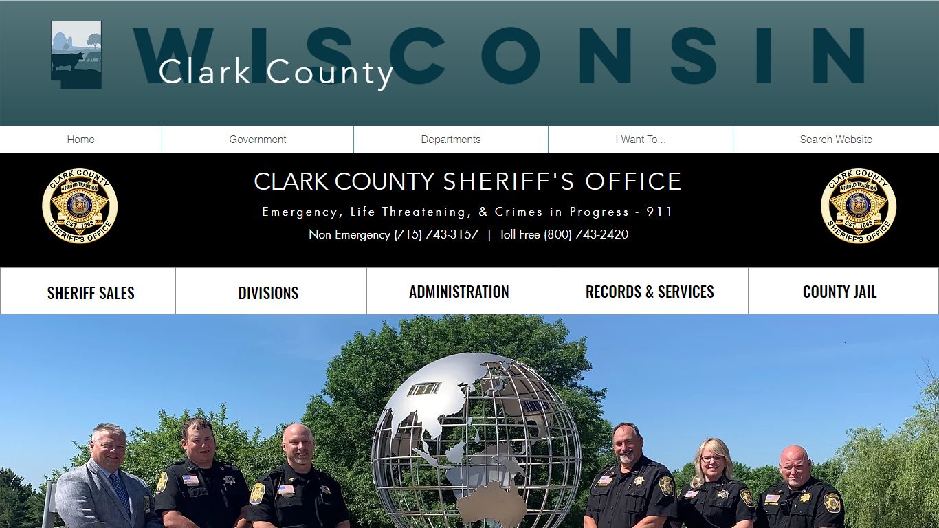 Sheriff | Clark County WI